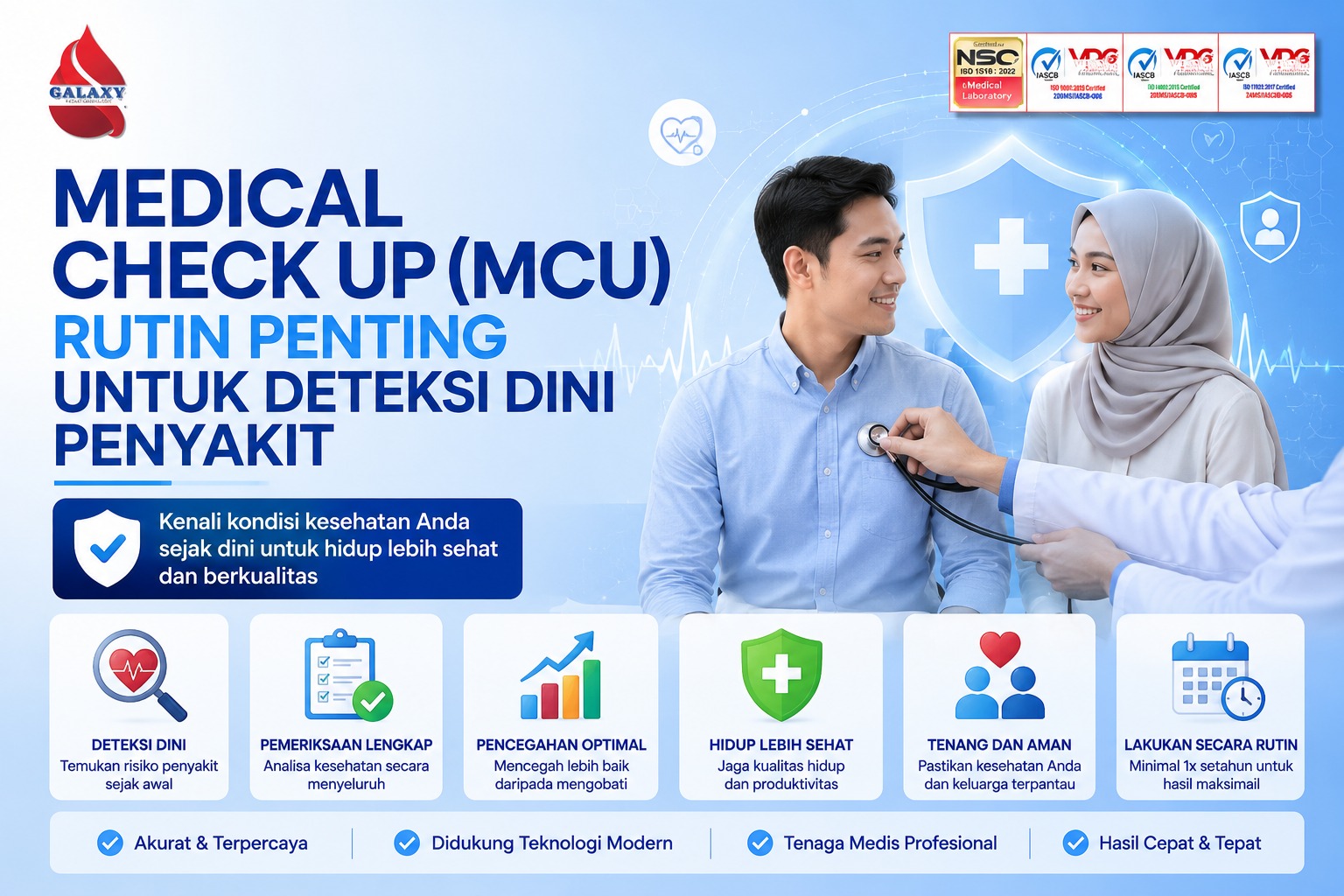 Medical Check Up (MCU) Rutin Penting untuk Deteksi Dini Penyakit